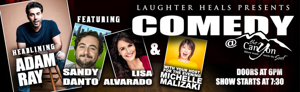 The Canyon Club | Agoura Hills β’ 9/9 1 Featured Images Comedy at the Canyon Sept 9th 1